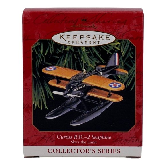 Hallmark Keep Sake Ornament Curtiss R3C-2 Seaplane Sky's the Limit 1999 - Picture 1 of 9